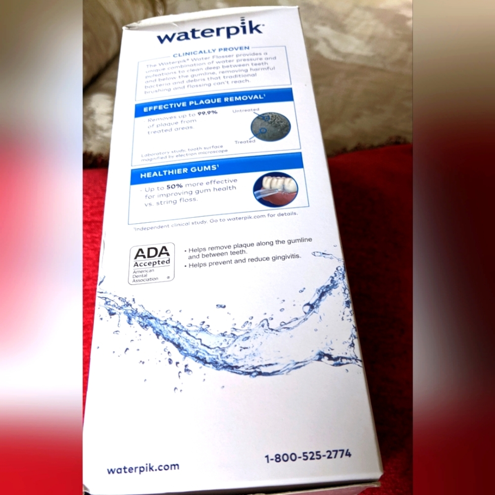 WATERPIK CORDLESS WATER FLOSSER, BATTERY OPERATED & PORTABLE FOR TRAVEL … - Picture 4 of 5